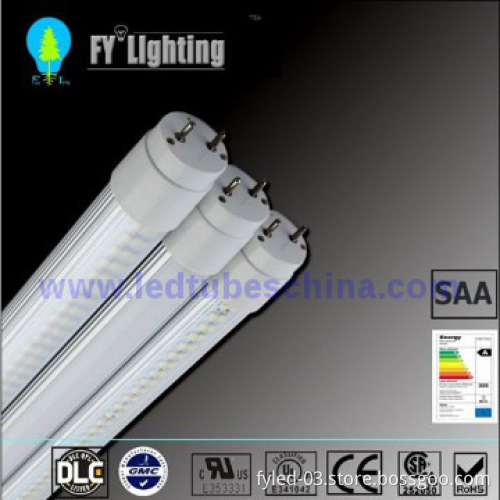 DLC/UL/cUL milky 4FT 18W led tube lighting with 50000H life span